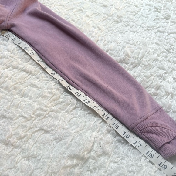 Athleta Longer Cozy Karma Hoodie Sugarplum Mauve XS - Picture 6 of 10